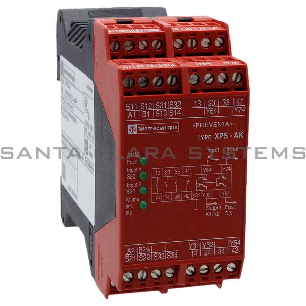 Telemecanique XPSAK311144P module XPSAK - Emergency stop - 24 V AC DC Product Image