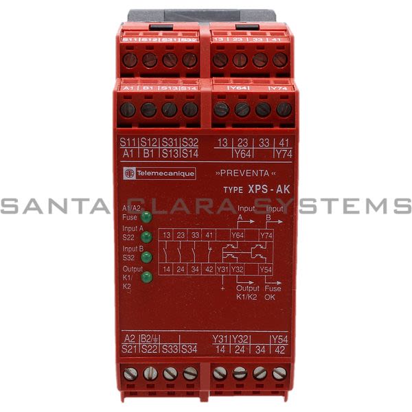 Telemecanique XPSAK311144P module XPSAK - Emergency stop - 24 V AC DC Product Image
