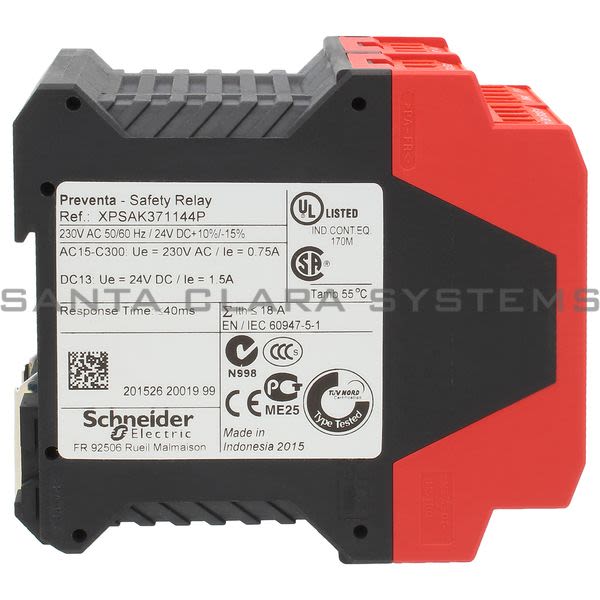 Telemecanique XPSAK371144P module XPSAK - Emergency stop - 230 V AC Product Image