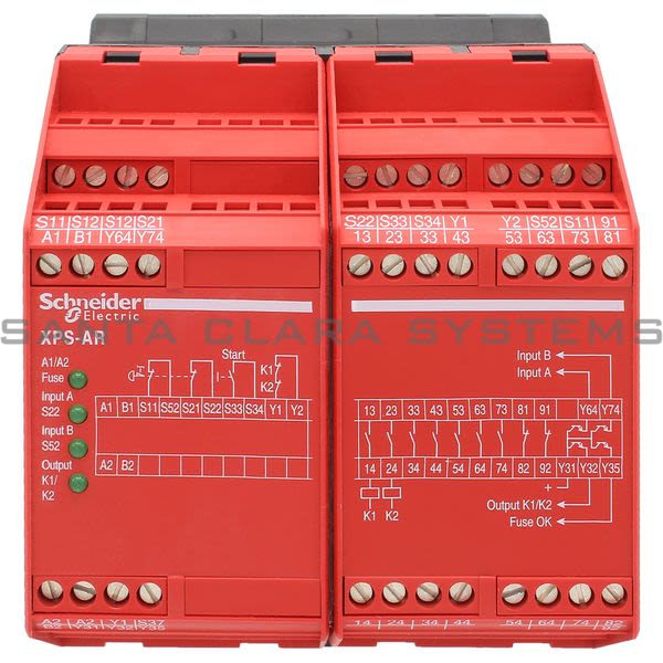 Telemecanique XPSAR311144 module XPSAR - Emergency stop - 24 V AC DC Product Image