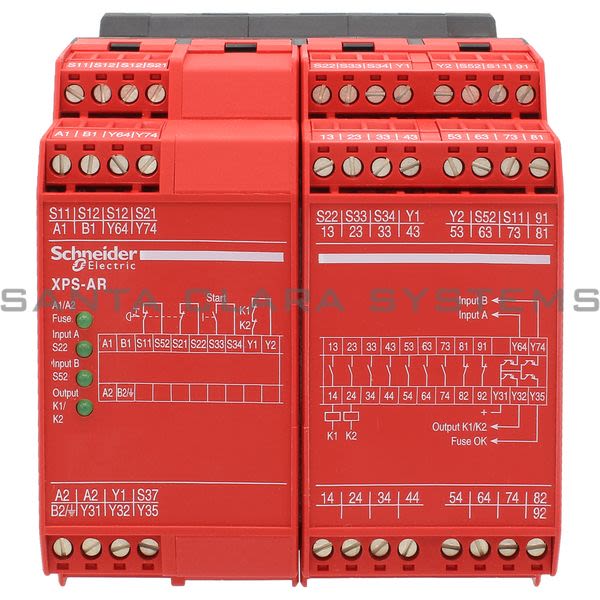 Telemecanique XPSAR351144P module XPSAR - Emergency stop - 115 V AC Product Image