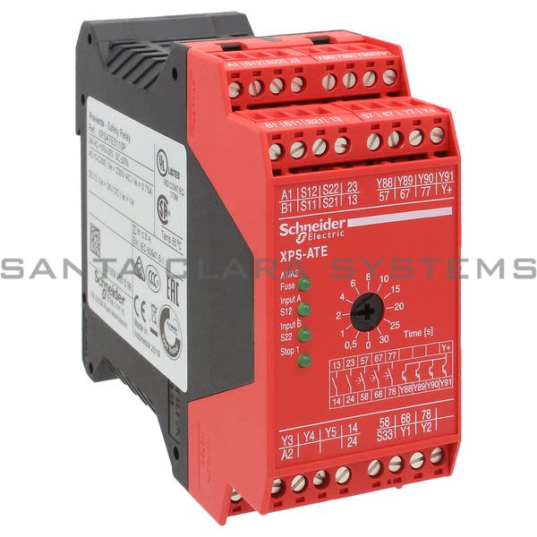Telemecanique XPSATE5110P module XPSAT - Emergency stop - 24 V DC Product Image
