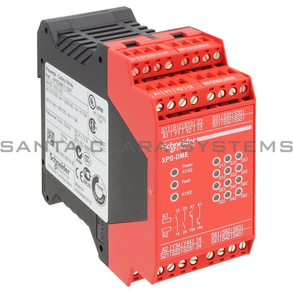 Telemecanique XPSDME1132P module XPSDM - 6 coded magnetic switch - 24 V DC Product Image