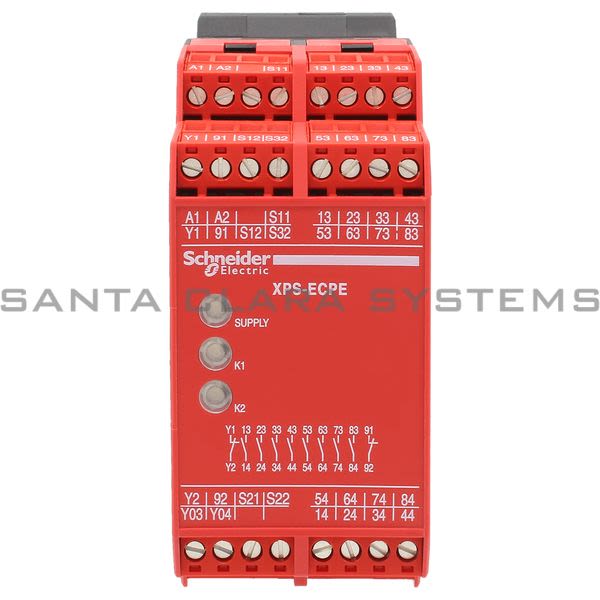 Telemecanique XPSECPE5131P module XPSEC - increasing the number of safety contacts - 24 V AC DC Product Image