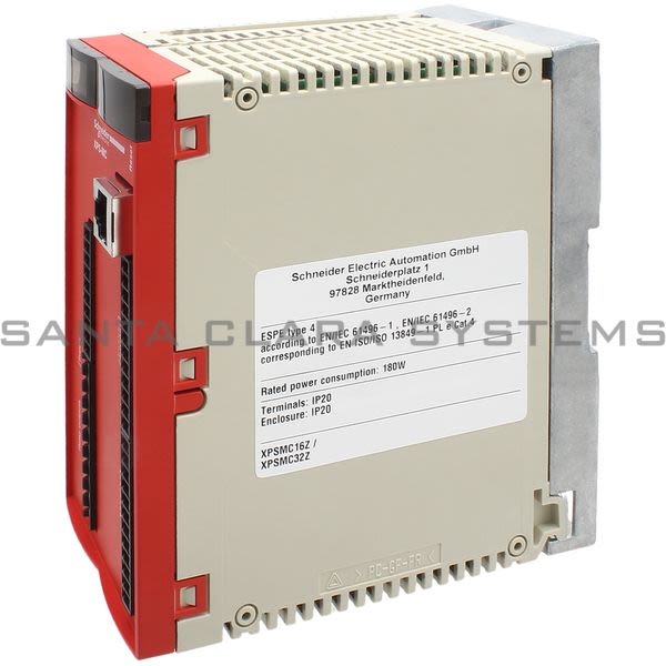 Telemecanique XPSMC16Z safety controller XPS-MC - 24 V DC - 16 input - 30 LEDs signalling Product Image