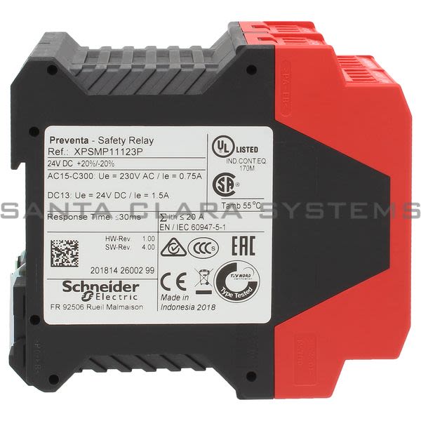 Telemecanique XPSMP11123P module XPS-MP - 2 independent functions - 24 V DC Product Image