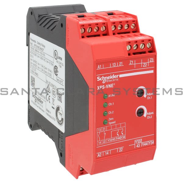 Telemecanique module XPSVN zero speed detection 115 V DC for motor