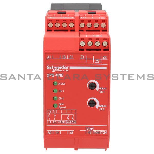 Telemecanique module XPSVN zero speed detection 115 V DC for motor