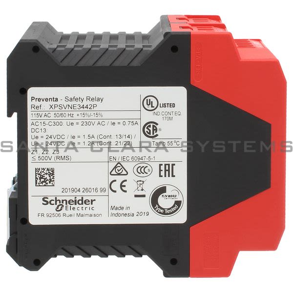 Telemecanique module XPSVN zero speed detection 115 V DC for motor