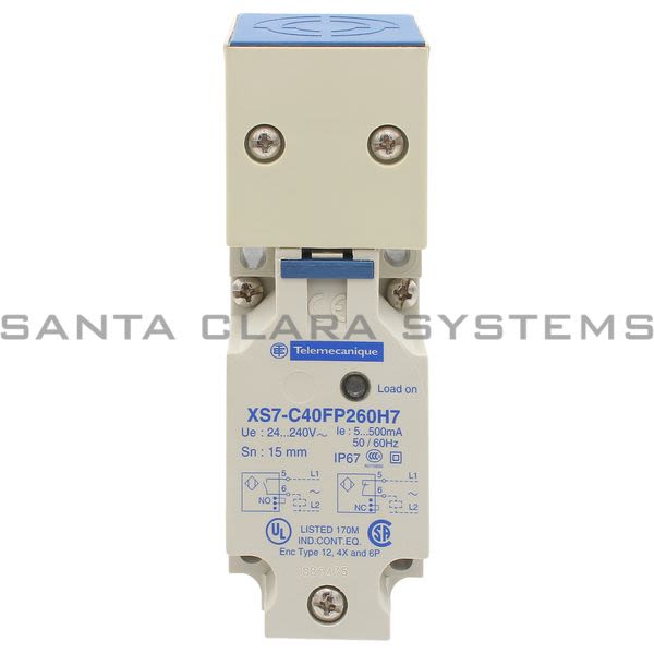 Telemecanique XS7C40FP260H7 Proximity Switch Product Image