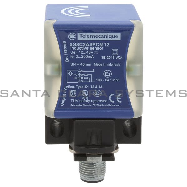 Telemecanique XS8C2A4PCM12 Inductive Sensor Product Image