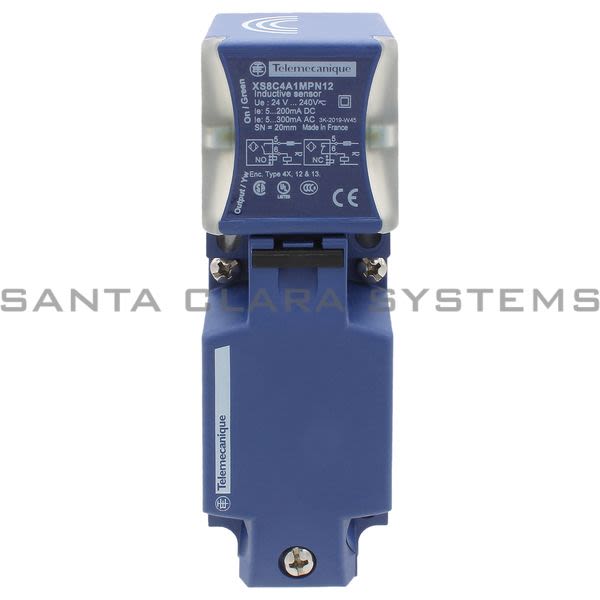 Telemecanique XS8C4A1MPN12 Inductive Sensor Product Image