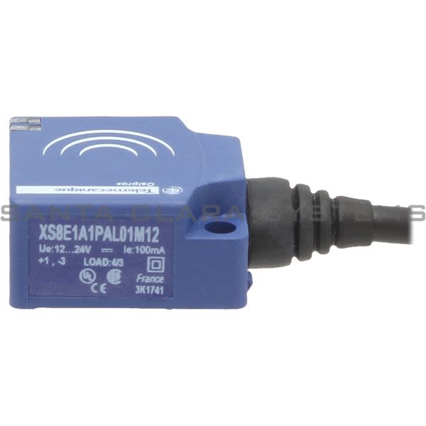 Telemecanique XS8E1A1PAL01M12 Sensor Proximity PNP No 3 Wire Flat Remote M12 Connector Product Image