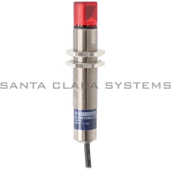 Telemecanique XU2M18MA230WR Photo-electric sensor - XU2 - receiver - 90° - Sn 15m - 24..240VAC/DC - cable 2m Product Image