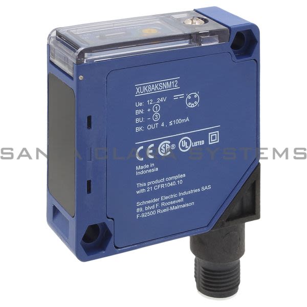 Telemecanique XUK8AKSNM12 Photo-Electric Laser Sensor Product Image