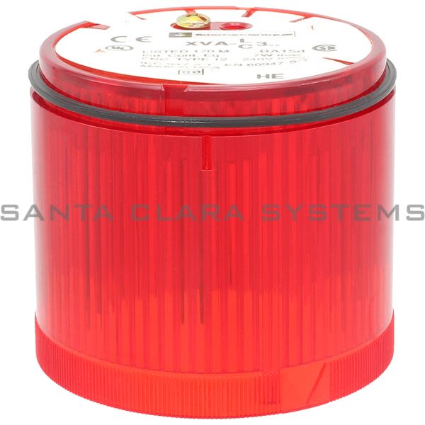 Telemecanique XVAC341 Stack Light Steady Red Lens Product Image