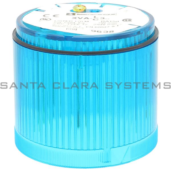 Telemecanique XVAC361 Stack Light Steady Blue Lens 24353 Product Image