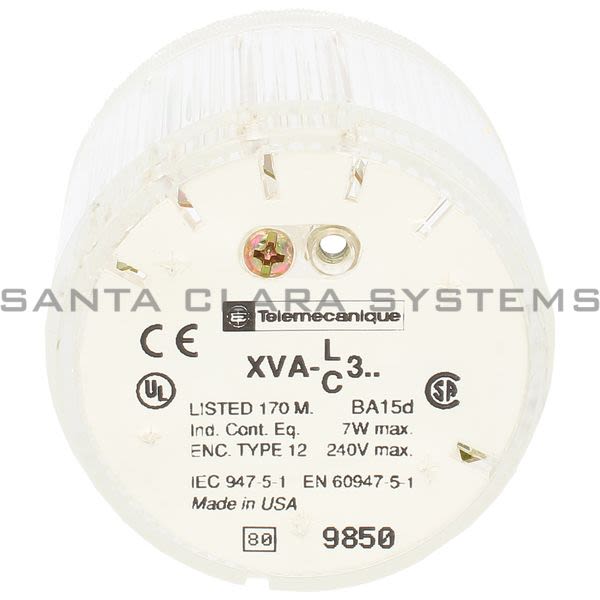 Telemecanique XVAC371 Stack Light Steady Clear Lens 19514 Product Image