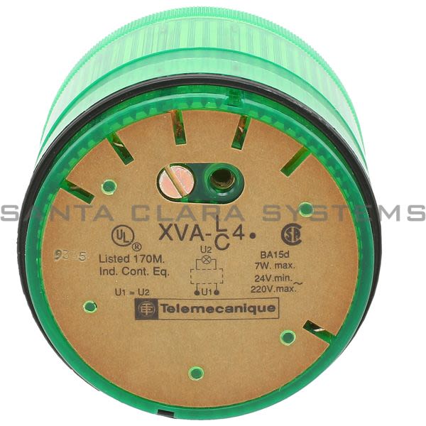 Telemecanique XVAC431 Flashing Light Green Product Image