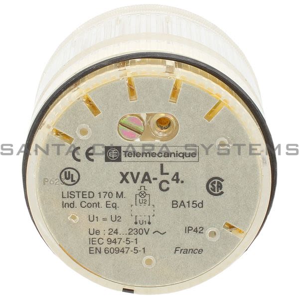 Telemecanique XVAC471 Flashing Light Clear Product Image