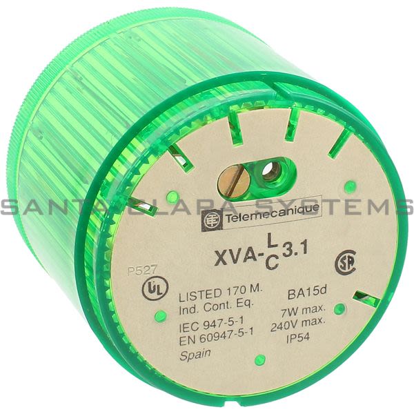 Telemecanique XVALC3.1G Stack Light - Green Product Image