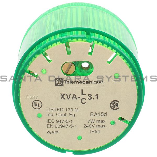 Telemecanique XVALC3.1G Stack Light - Green Product Image