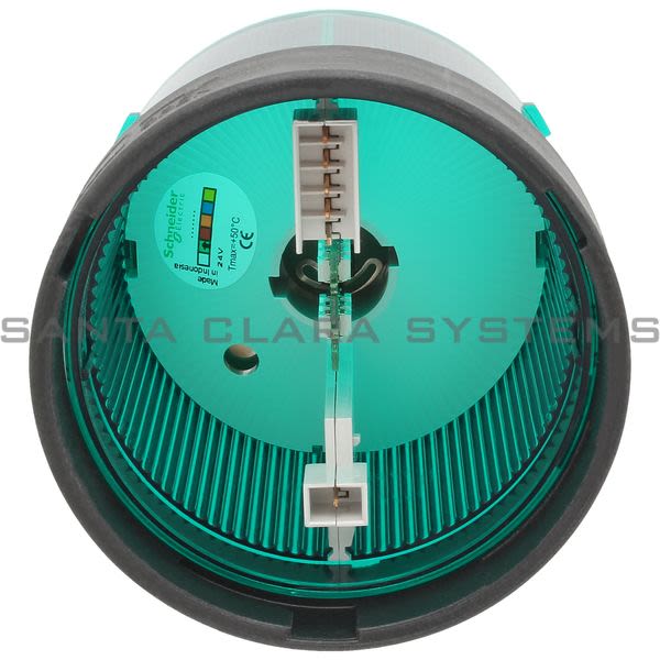 Telemecanique XVBC2B3 Signalling Unit Illuminated Green Lens Product Image