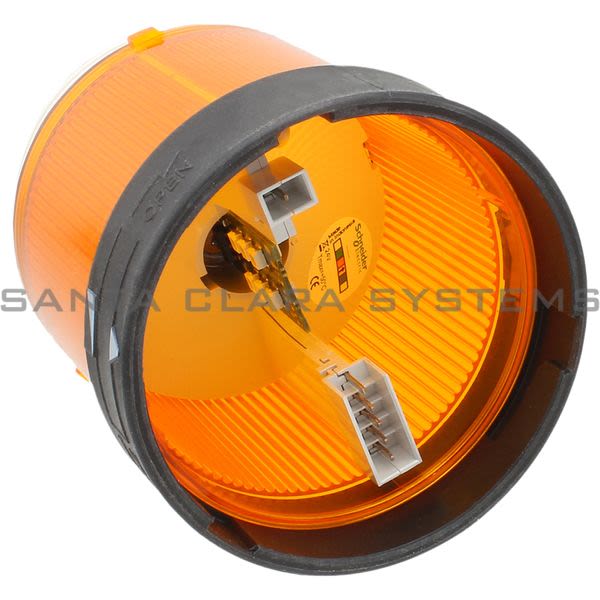 Telemecanique XVBC2B5 Orange Tower Light Product Image