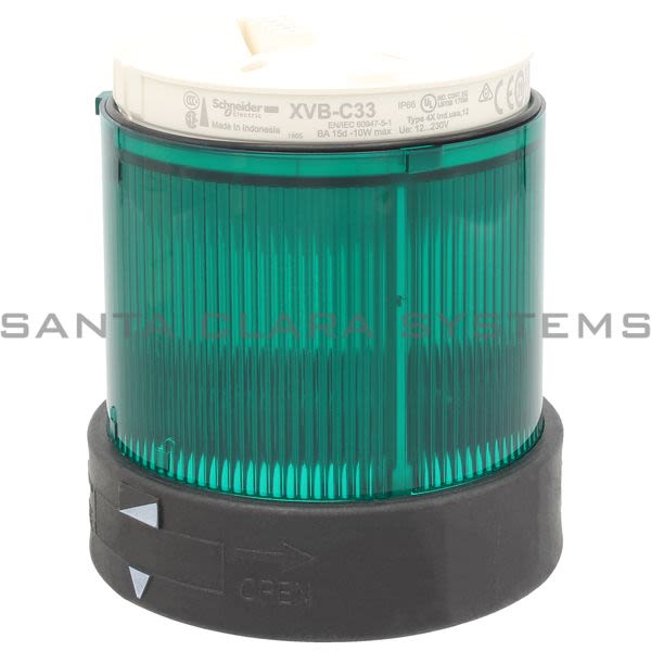Telemecanique XVBC33 Stack Light Green Product Image