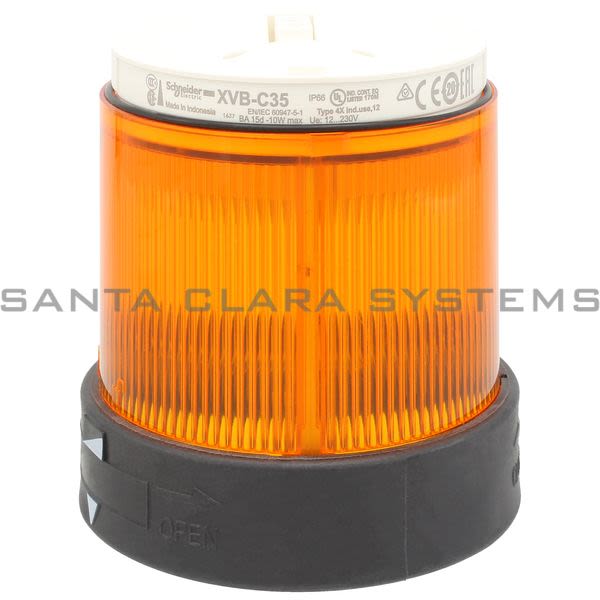Telemecanique XVBC35 Stack Light Orange Product Image