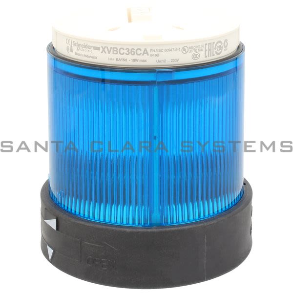 Telemecanique XVBC36 Steady Light Blue Product Image