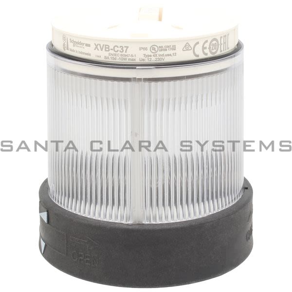 Telemecanique XVBC37 Stack Light Clear Product Image