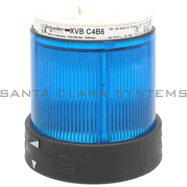 Telemecanique XVBC4B6 Blue Flashing Light Product Image