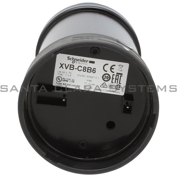 Telemecanique XVBC8B6 Blue Strobe Light Product Image