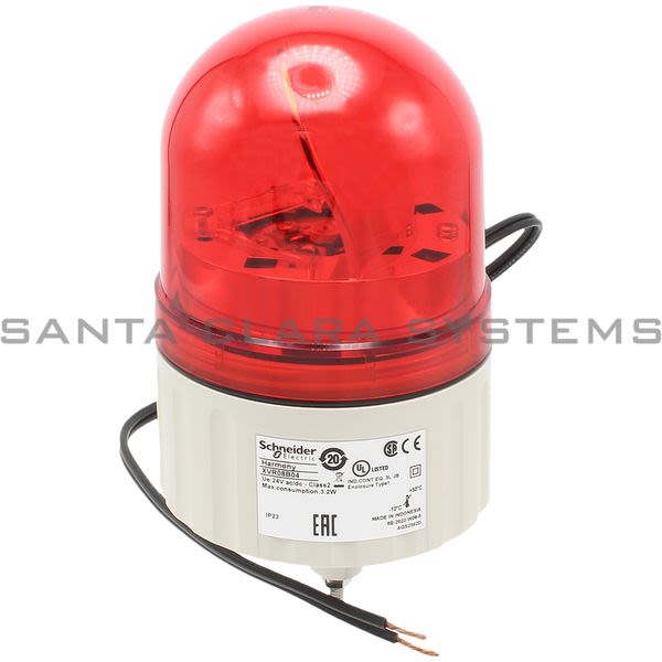 Telemecanique XVR08B04 84mm Rotating Mirror Red 24VAC-DC Product Image