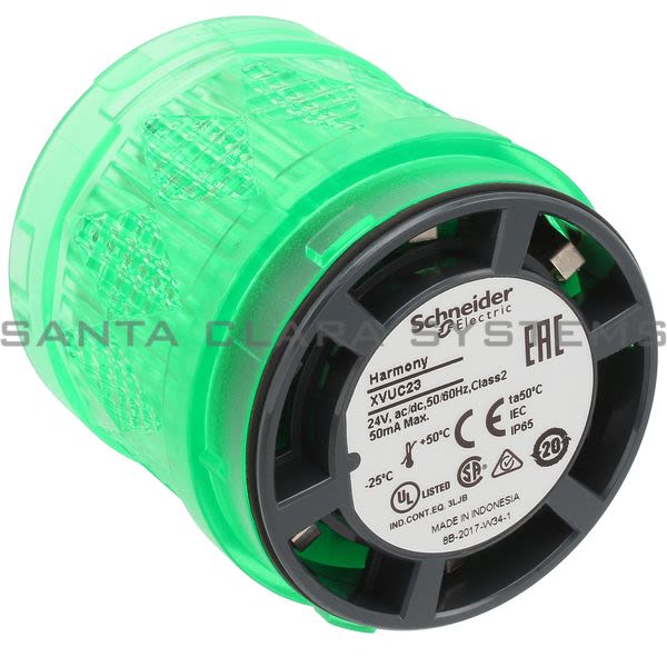 Telemecanique XVUC23 Stack Light Green Product Image