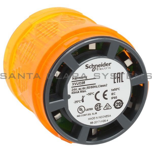 Telemecanique XVUC25 Stack Light Orange Product Image