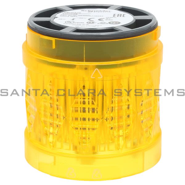 Telemecanique XVUC28 Stack Light Yellow Product Image
