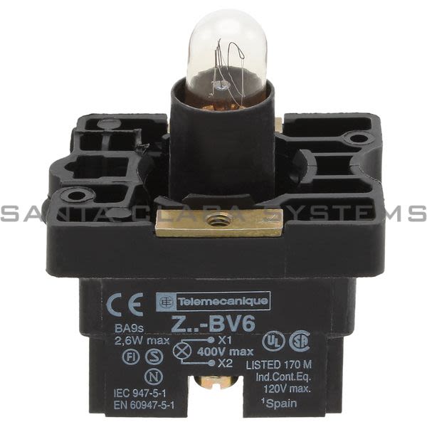 Telemecanique ZA2BV6-120V Pilot Light Product Image