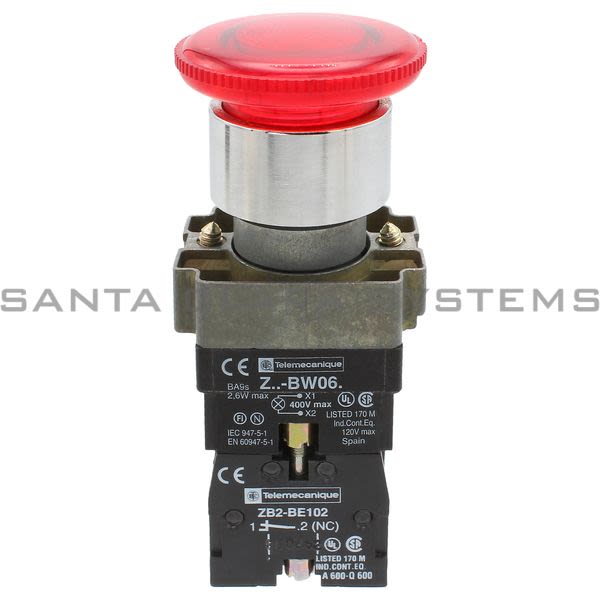 Telemecanique ZB2AEQ3744G3 Push Button Product Image