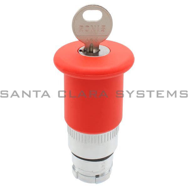 Telemecanique ZB2BS944 Key Released Pushbutton Product Image