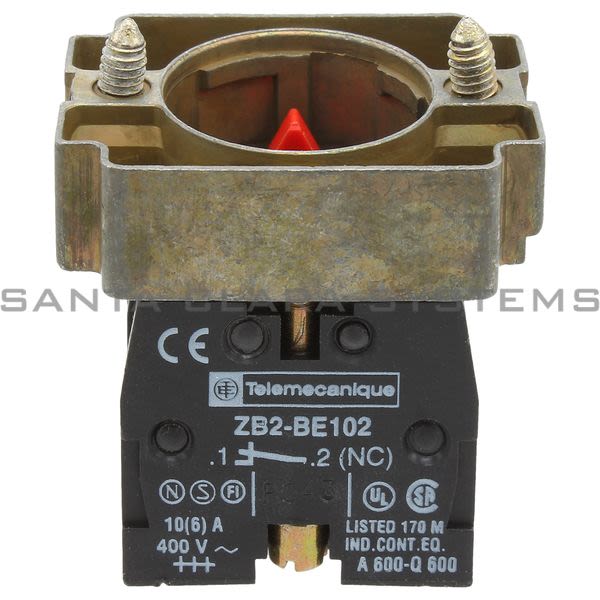 Telemecanique ZB2BZ104 Mounting Base With Contacts Product Image