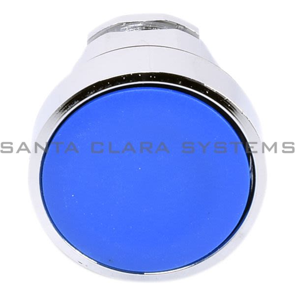 Telemecanique ZB4BA6 Blue Flush Push Button Product Image