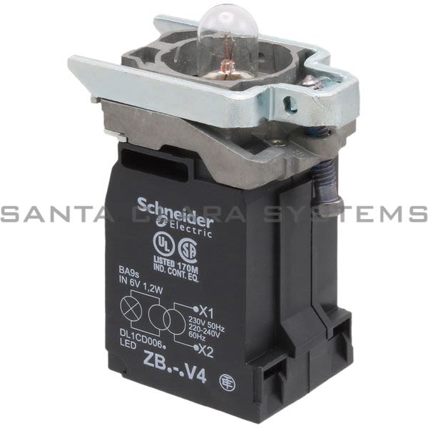 Telemecanique ZB4BV4 Pilot Light Product Image