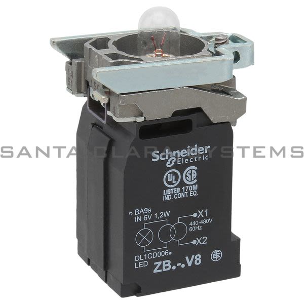 Telemecanique ZB4BV8 Light Block Product Image