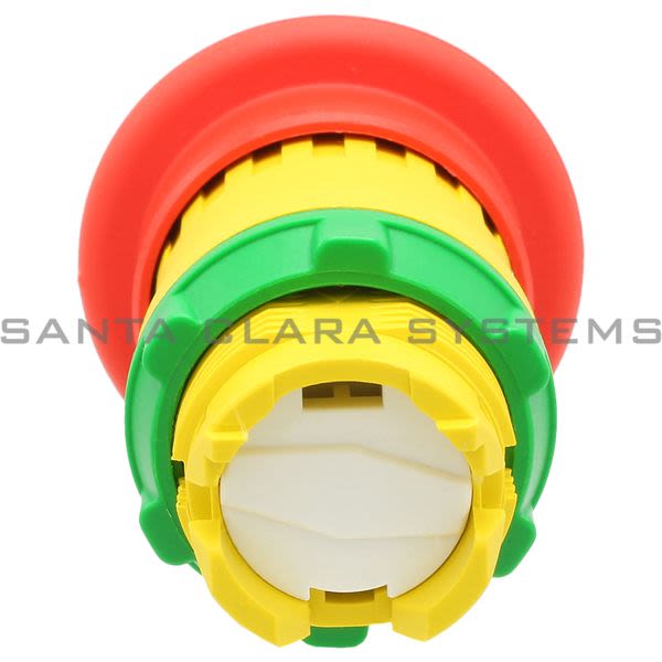 Telemecanique ZB5AS944 Trigger Action Key Release Mushroom Head Push Button Product Image