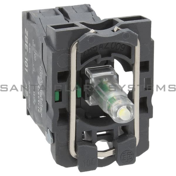 Telemecanique ZB5AW0B11 white light block with body/fixing collar with integral LED 24V 1NO Product Image