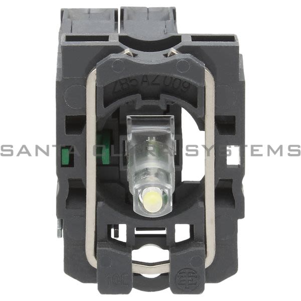 Telemecanique ZB5AW0B11 white light block with body/fixing collar with integral LED 24V 1NO Product Image