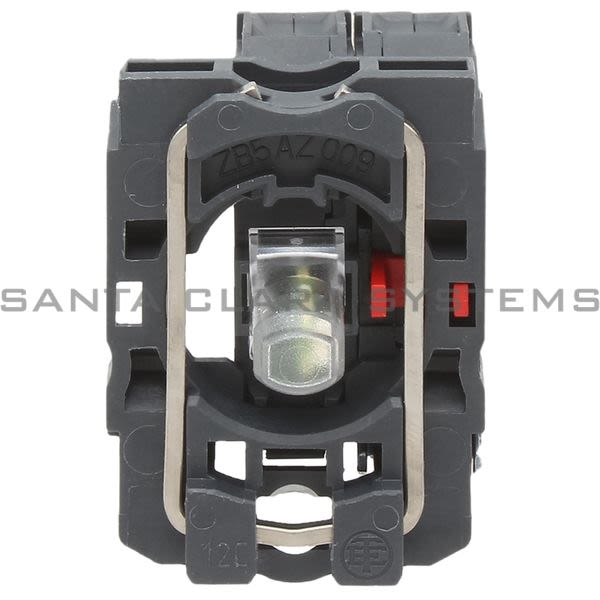 Telemecanique ZB5AW0G42 red light block with body/fixing collar with integral LED 110...120V 1NC Product Image