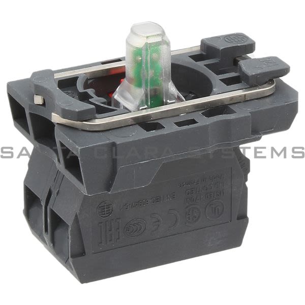 Telemecanique ZB5AW0G42 red light block with body/fixing collar with integral LED 110...120V 1NC Product Image